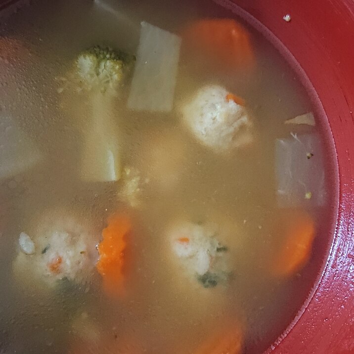 アサリと野菜のスープ